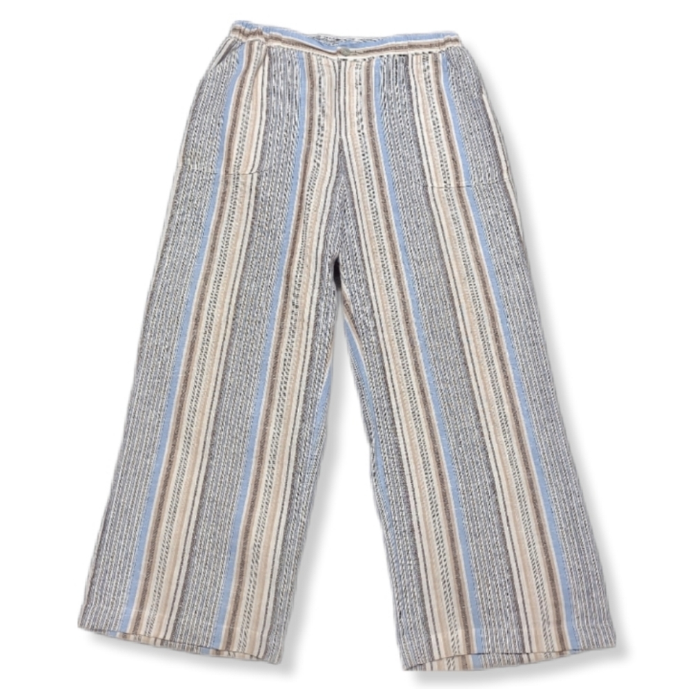 Karen Kane Wide Leg Cropped Pants Size L